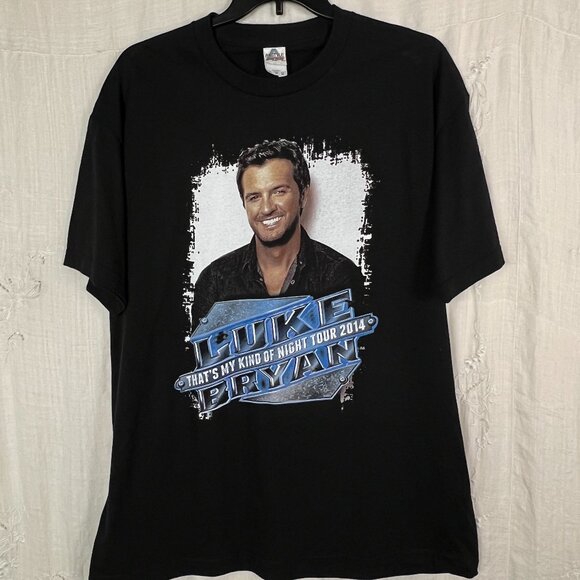 Luke Bryan 2014 Tour Tee SZ XL NWOT - Picture 2 of 4
